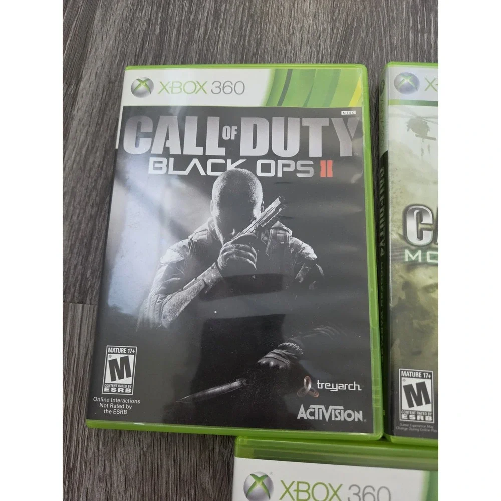 Call Of Duty Xbox 360 Games (Lot of 3)
